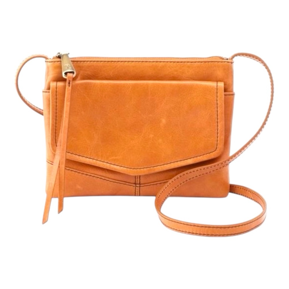 HOBO Amble Leather Crossbody Bag - Persimmon